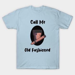 Call Me Old Fashioned Gin Vintage T-Shirt